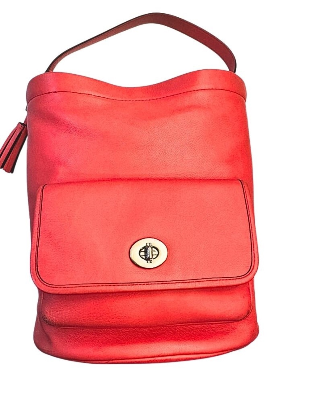 Coach 70th Anniv. Legacy Archive Bucket Bag Watermelon 21193